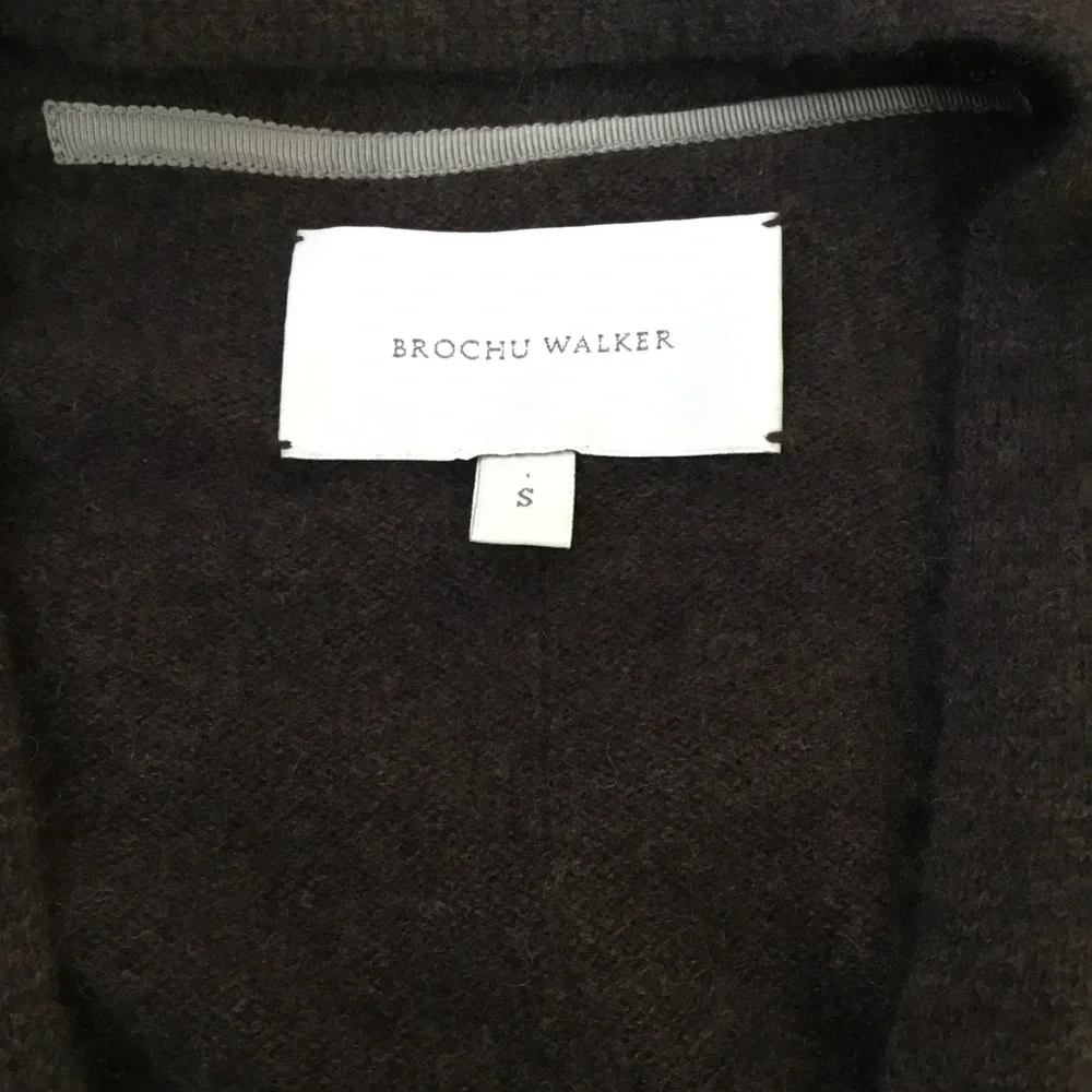 Brochu Walker Phinneas Wrap Cashmere Sweater - Picture 13 of 16